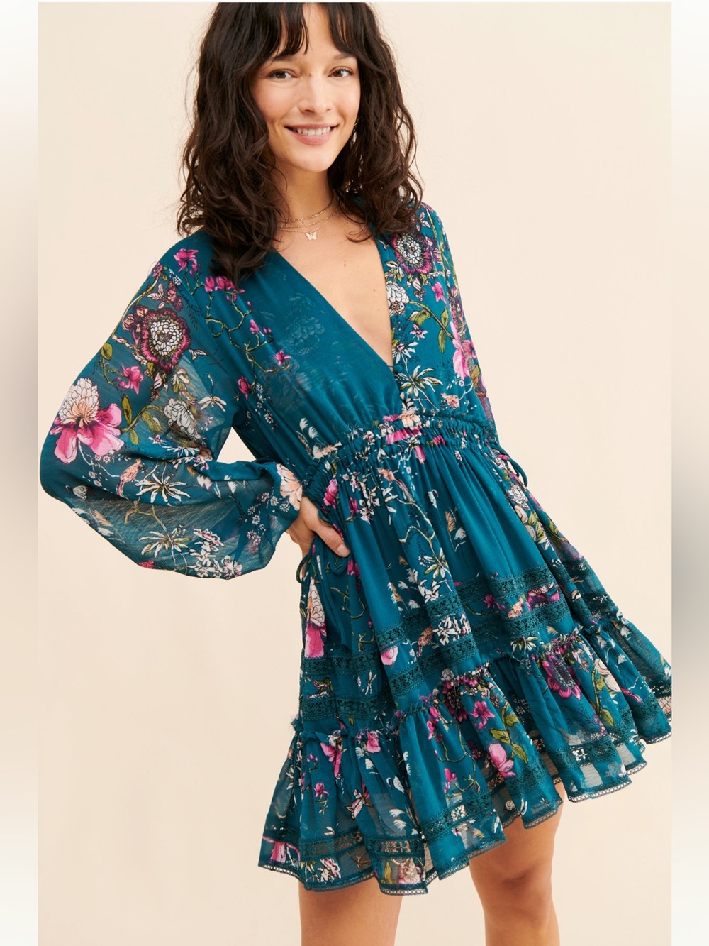 NWT free people cherry blossom mini MSRP $128